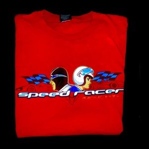 Speed Racer & Racer X Spellout Anime/Manga T-Shirt